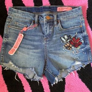 Girls Blank NYC Wedge Shorts Size 12
